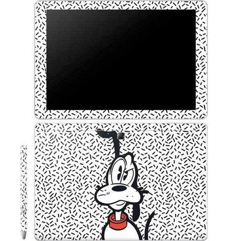 Disney Friends Pluto Confused Galaxy Book 12in Skin